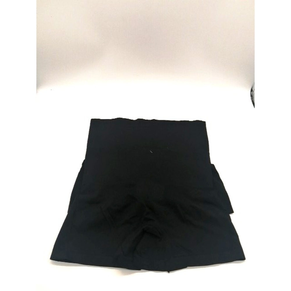 Nearly Nude Womens Shaping Undershorts Black M/L High Waist Stretch Lot of 2 NEW